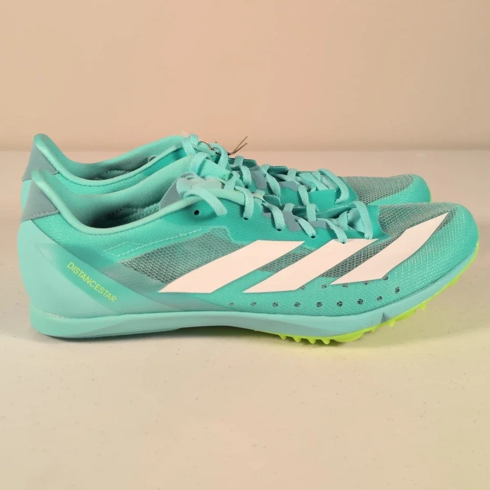 Adidas Adizero Distancestar Blue Cloud White Lucid Lemon Men's Size 9 JI2999
